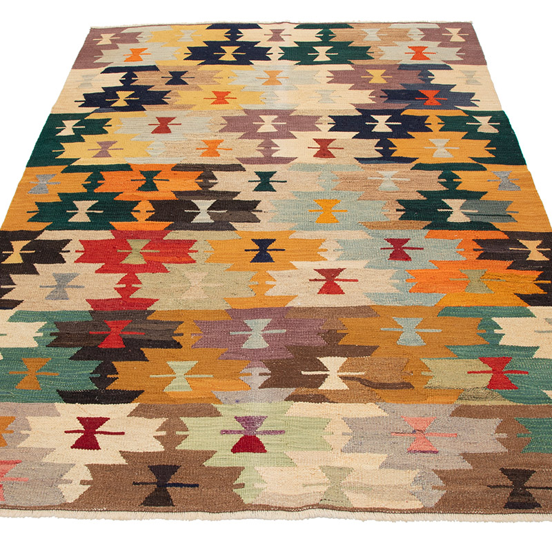 Nueva Alfombra Turca Kilim - 120 cm x 175 cm - K0091774