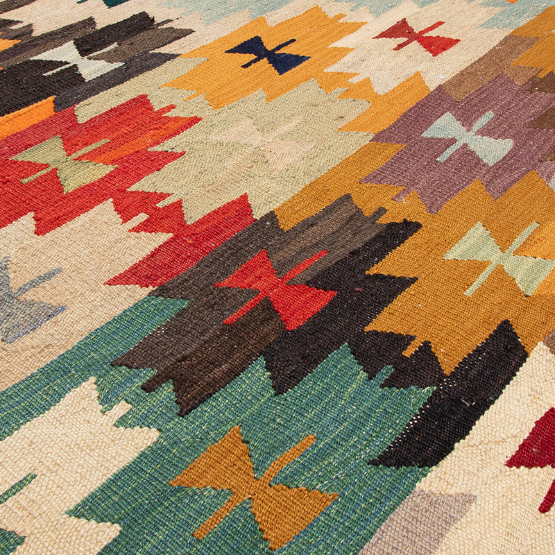 Nueva Alfombra Turca Kilim - 120 cm x 175 cm - K0091774