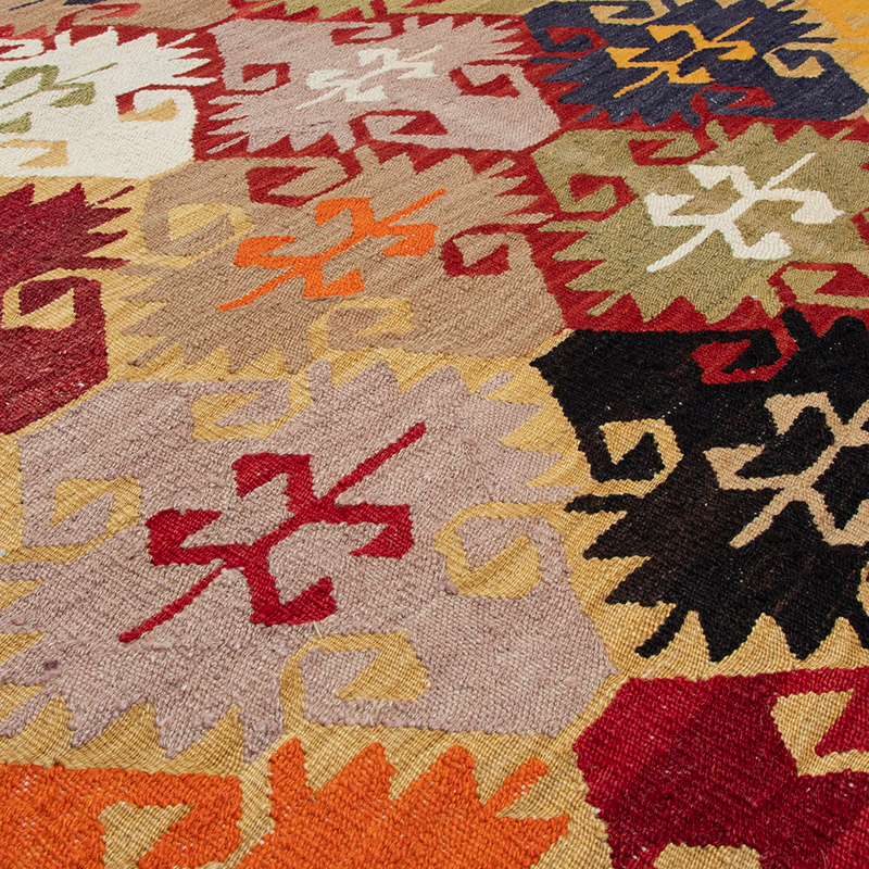 Nueva Alfombra Turca Kilim - 126 cm x 172 cm - K0091776