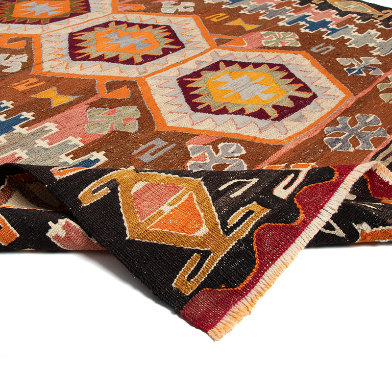 Yeni Kök Boya El Dokuma Kilim - 122 cm x 167 cm - K0091777