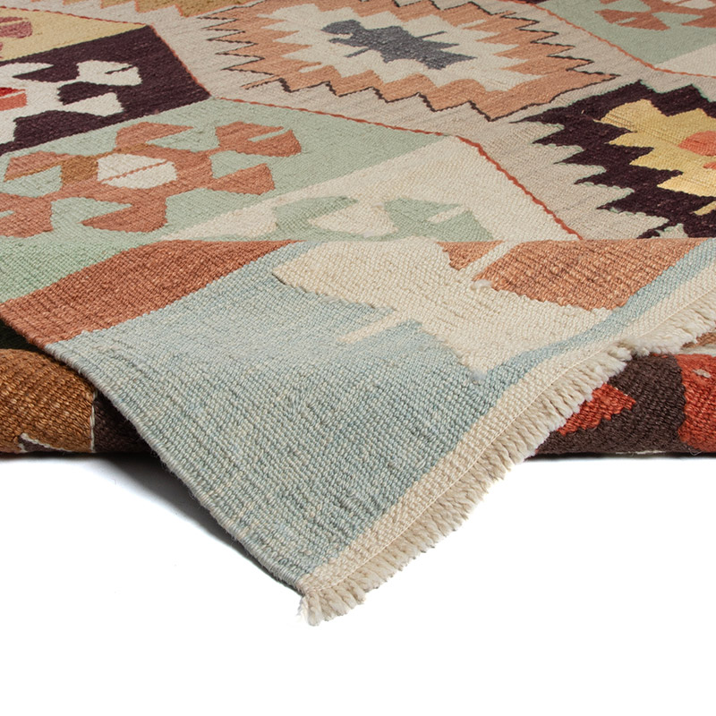 Nueva Alfombra Turca Kilim - 208 cm x 298 cm - K0091779