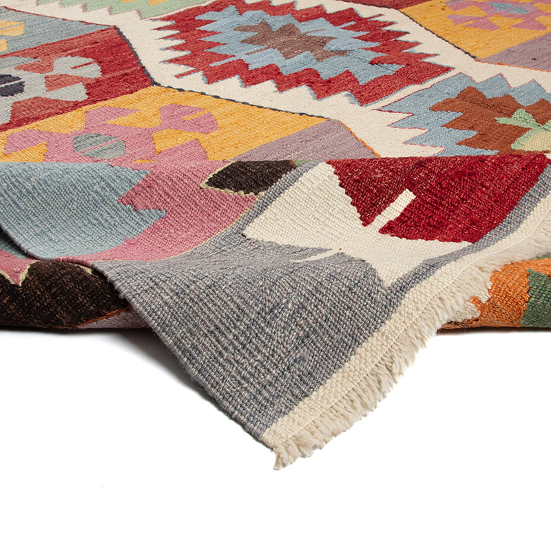 Nueva Alfombra Turca Kilim - 205 cm x 300 cm - K0091782