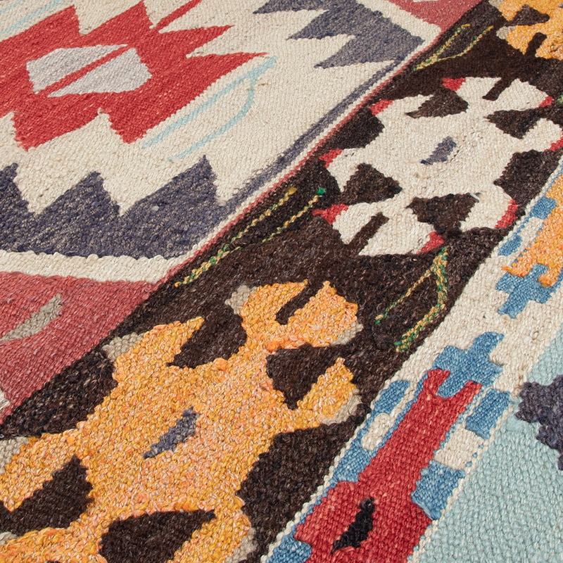 Corredor Nueva Alfombra Turca Kilim - 107 cm x 336 cm - K0091786
