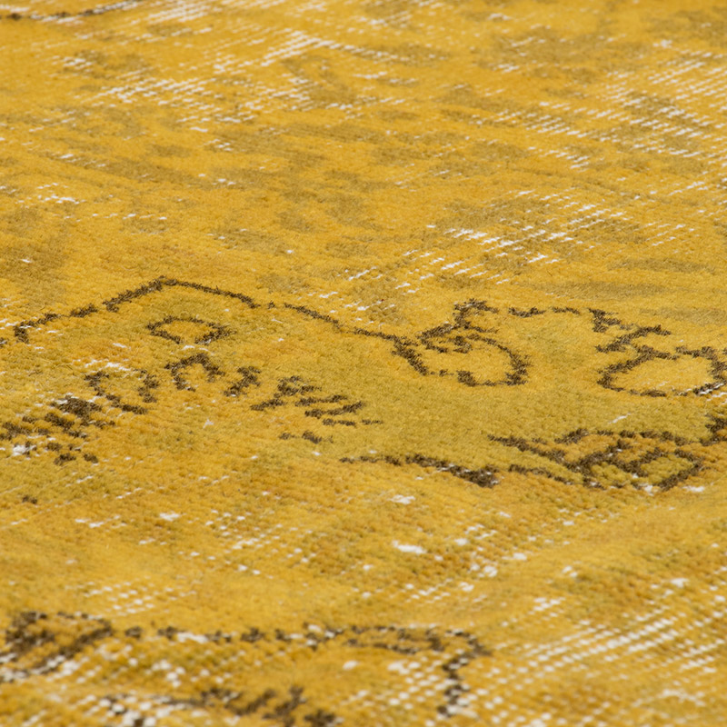 Alfombra Turca Vintage Sobre-teñida - 160 cm x 257 cm - K0091787