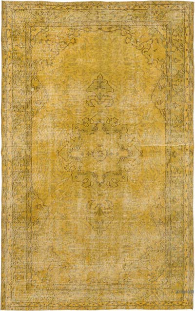 Boyali El Dokuma Vintage Hali - 160 cm x 257 cm