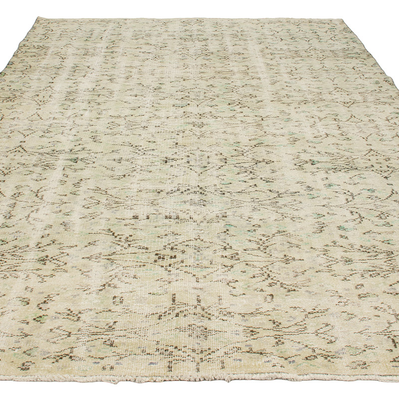 Alfombra Vintage Turca Anudada a Mano - 185 cm x 270 cm - K0091789