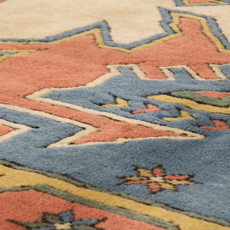 Alfombra Vintage Turca Anudada a Mano - 173 cm x 270 cm - K0091792