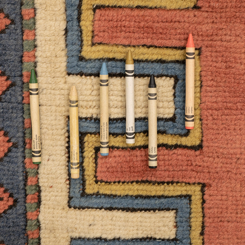 Alfombra Vintage Turca Anudada a Mano - 173 cm x 270 cm - K0091792