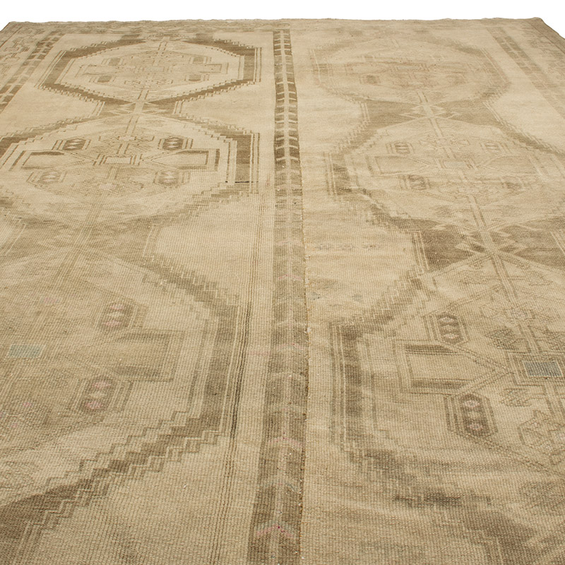 Alfombra Vintage Turca Anudada a Mano - 300 cm x 473 cm - K0091793