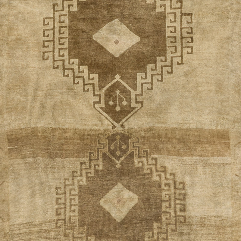 Alfombra Turca Vintage de pasillo - K0091794