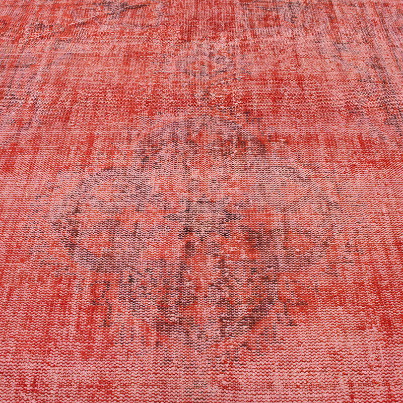 Alfombra Turca Vintage Sobre-teñida - 175 cm x 266 cm - K0091796