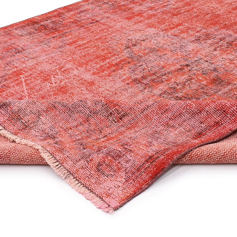 Alfombra Turca Vintage Sobre-teñida - 175 cm x 266 cm - K0091796