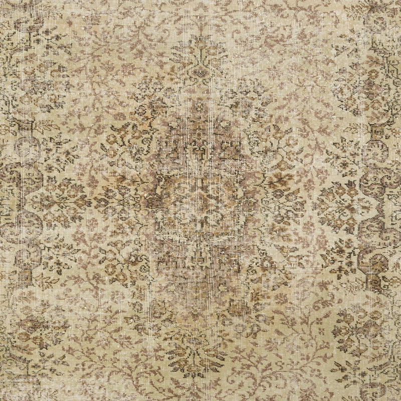 Alfombra Vintage Turca Anudada a Mano - 153 cm x 242 cm - K0091798
