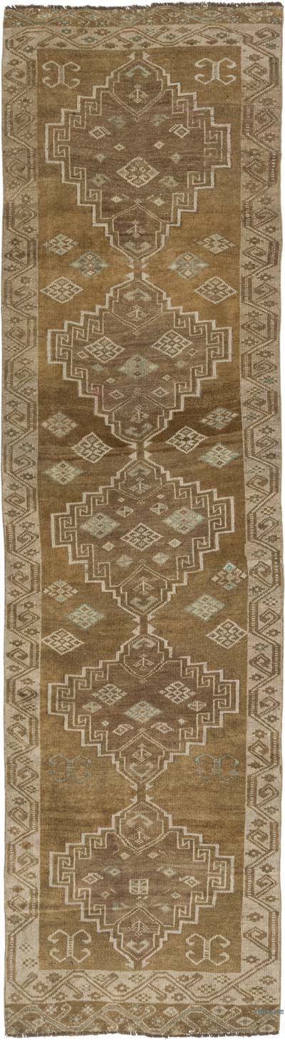 Vintage Anadolu Yolluk - 105 cm x 390 cm