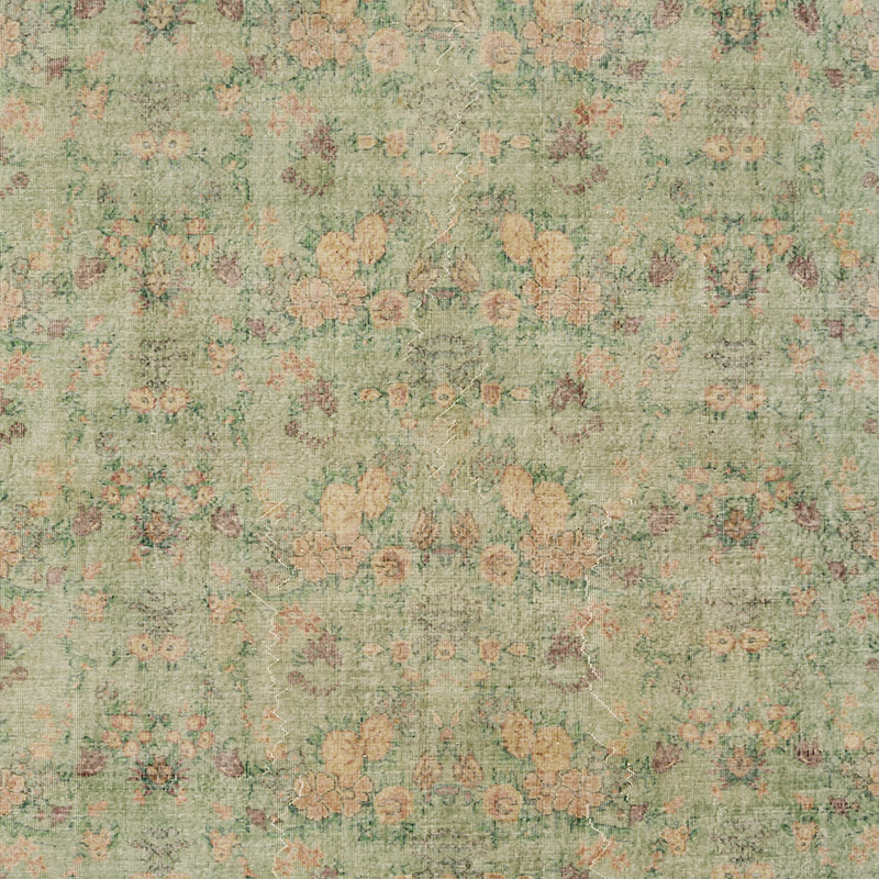 Alfombra Vintage Turca Anudada a Mano - 242 cm x 345 cm - K0091802