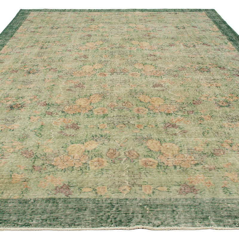 Alfombra Vintage Turca Anudada a Mano - 242 cm x 345 cm - K0091802
