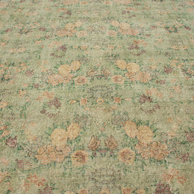 Alfombra Vintage Turca Anudada a Mano - 242 cm x 345 cm - K0091802