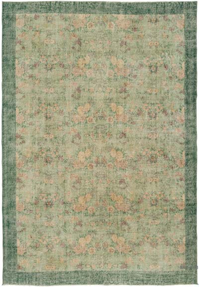 Vintage Turkish Hand-Knotted Rug - 7' 11" x 11' 4" (95" x 136")