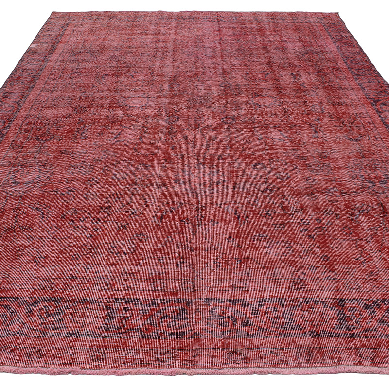 Alfombra Turca Vintage Sobre-teñida - 190 cm x 314 cm - K0091803