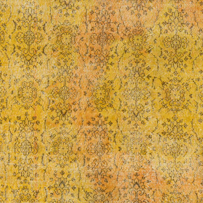 Alfombra Turca Vintage Sobre-teñida - 164 cm x 305 cm - K0091806
