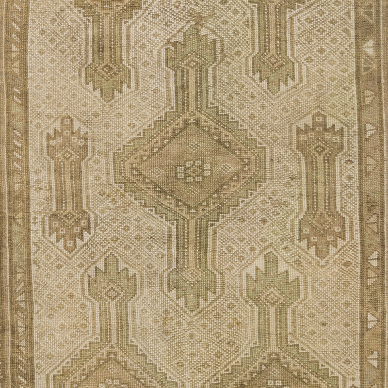 Pasillo Vintage Turco Anudado a Mano - 115 cm x 336 cm - K0092047
