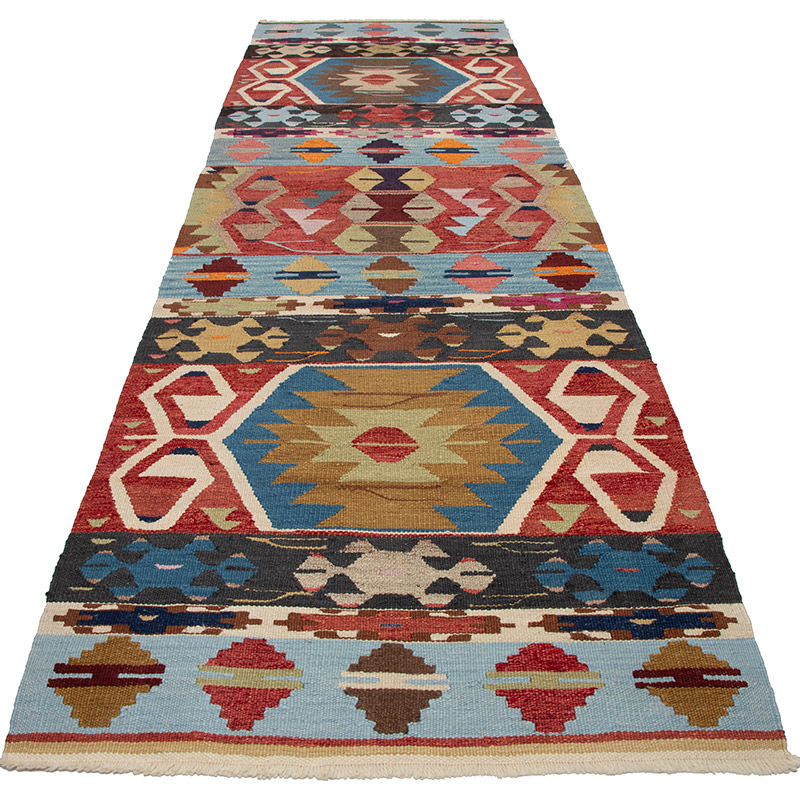 Yeni El Dokuma Kilim Yolluk - 106 cm x 346 cm - K0092057