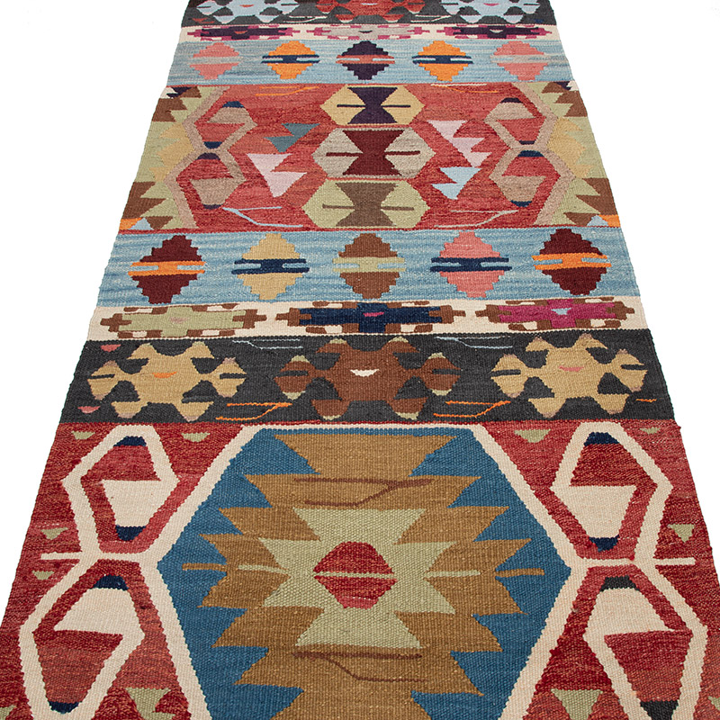 Yeni El Dokuma Kilim Yolluk - 106 cm x 346 cm - K0092057