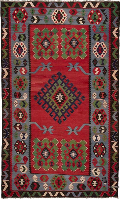 Oushak Kilim Vintage