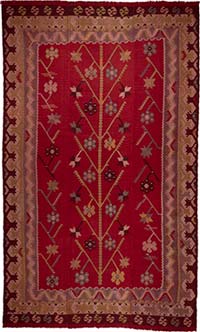 Alfombra Vintage Balkan Kilim