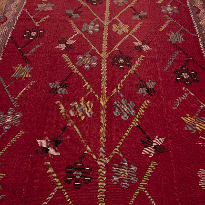 Vintage Balkan Kilim Rug - K0092061