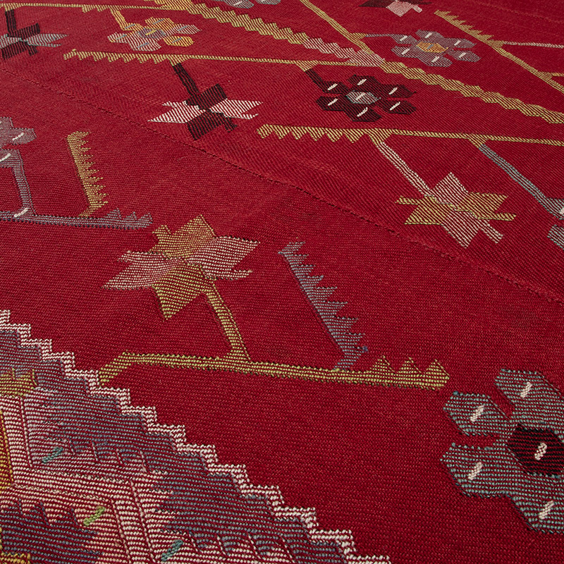 Vintage Balkan Kilim Rug - K0092061