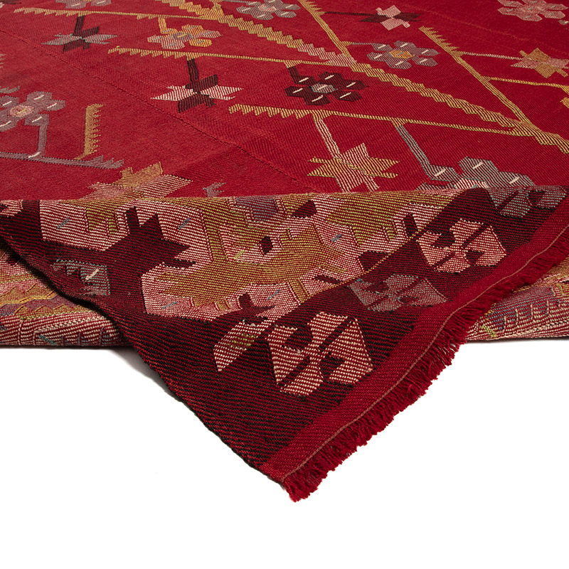 Vintage Balkan Kilim Rug - K0092061