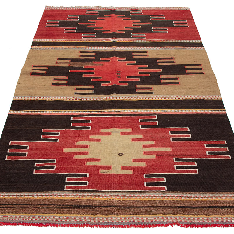 Vintage Turkish Kilim Rug - K0092062
