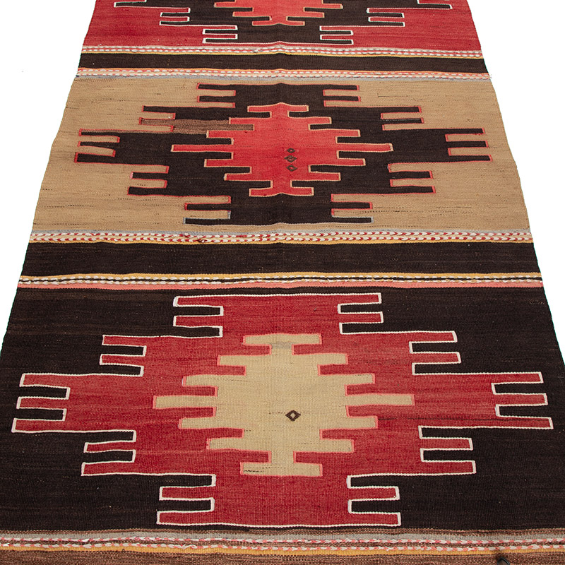Vintage Turkish Kilim Rug - K0092062