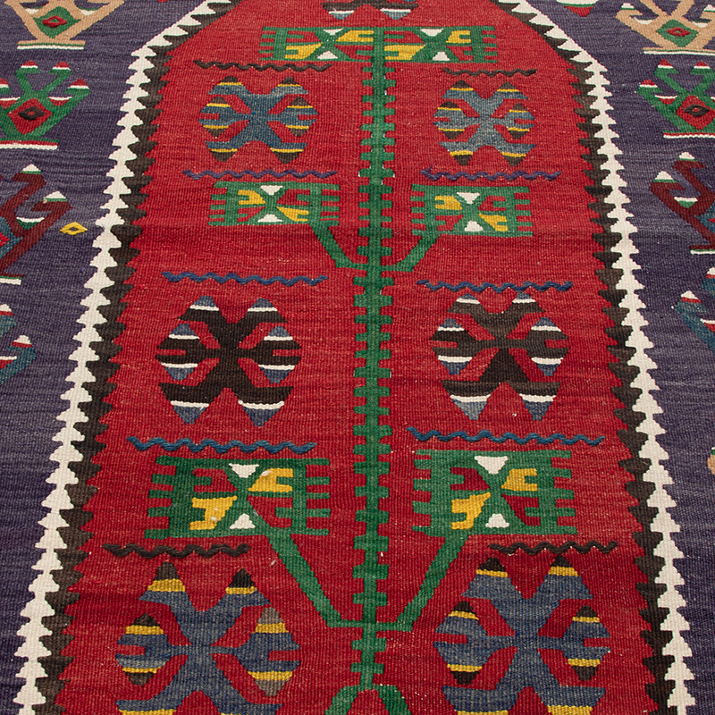 Vintage Esme Kilim Rug - 3'  x 4' 2" (36" x 50") - K0092066