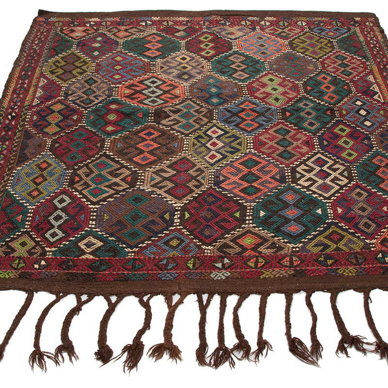 Vintage Anatolian Jijim Rug - K0092067