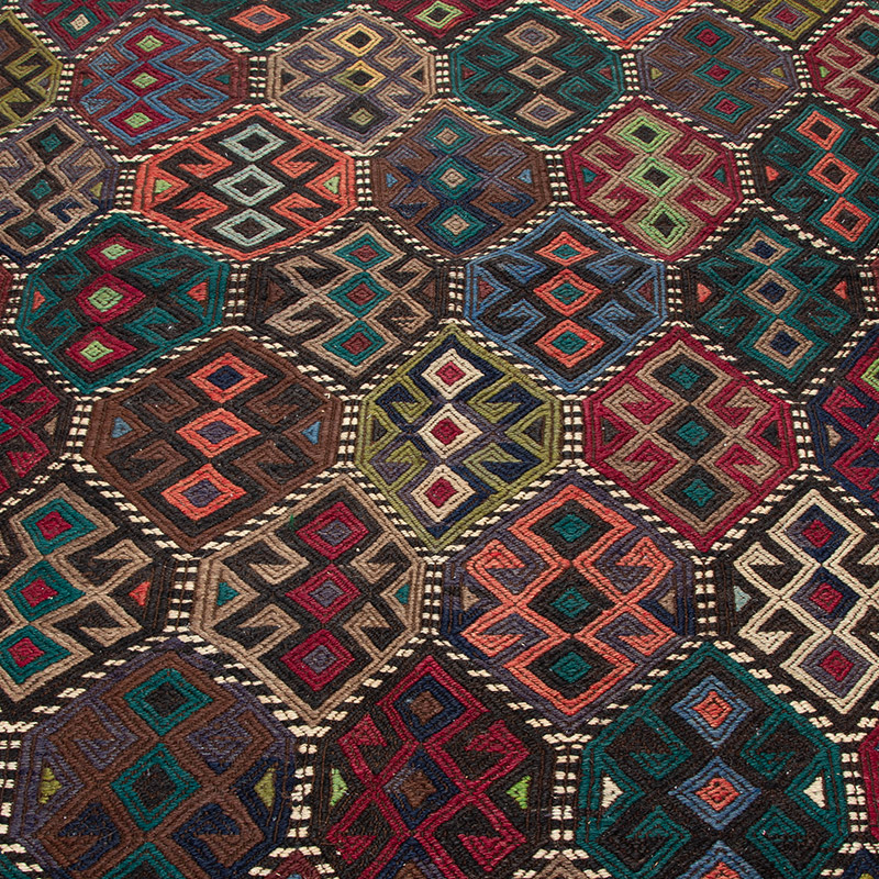 Vintage Anatolian Jijim Rug - K0092067