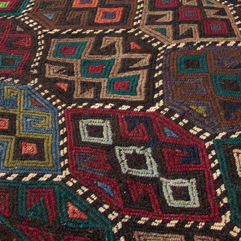 Vintage Anatolian Jijim Rug - K0092067