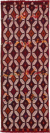 Vintage Anatolian Jijim Rug