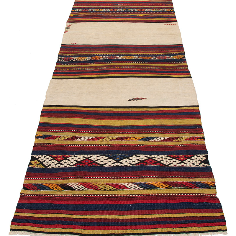 Vintage Manisa Kilim Yolluk - K0092070