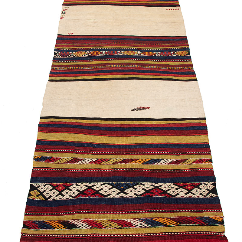 Vintage Manisa Kilim Yolluk - K0092070