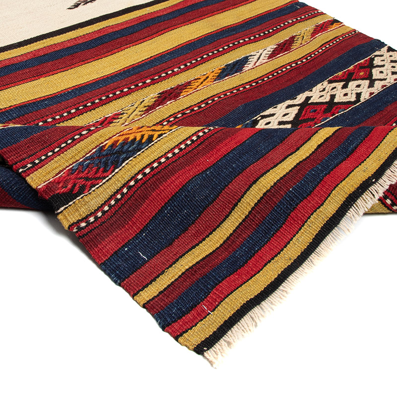Vintage Manisa Kilim Yolluk - K0092070