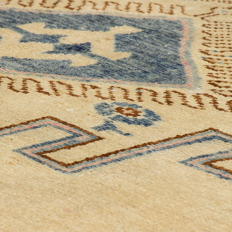 Alfombra Vintage Turca Anudada a Mano - 350 cm x 380 cm - K0092075