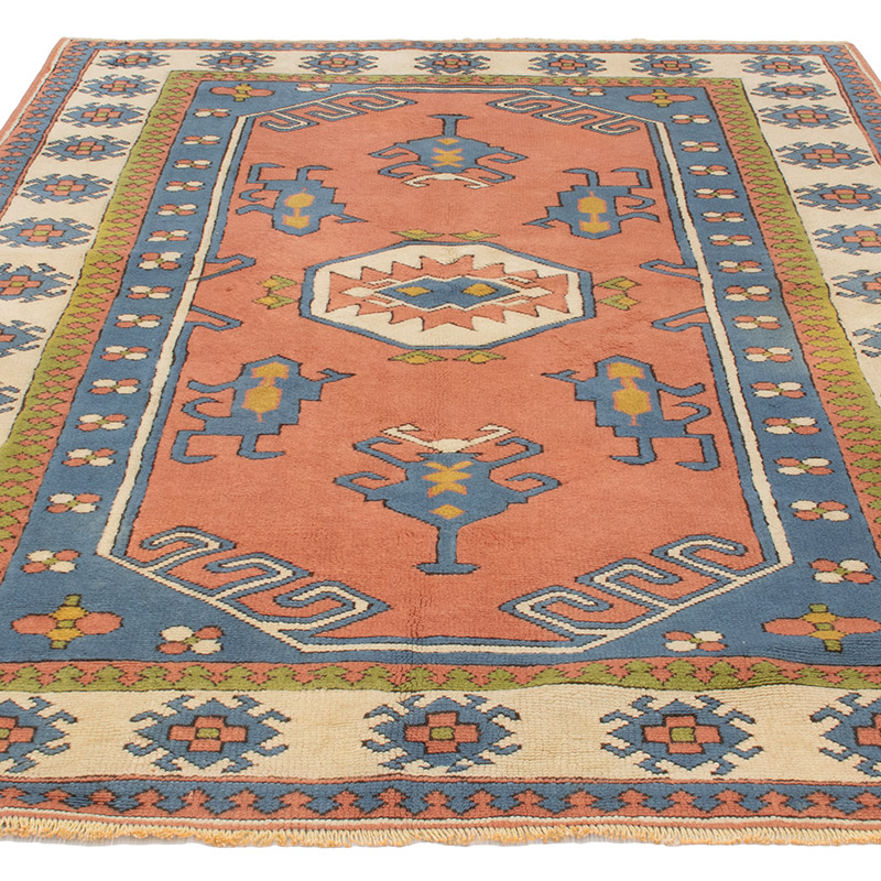 El Dokuma Vintage Hali - 166 cm x 226 cm - K0092076