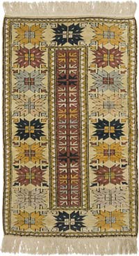 Alfombra Vintage Turca Anudada a Mano - 94 cm x 151 cm