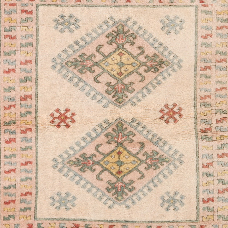 El Dokuma Vintage Hali - 89 cm x 104 cm - K0092079