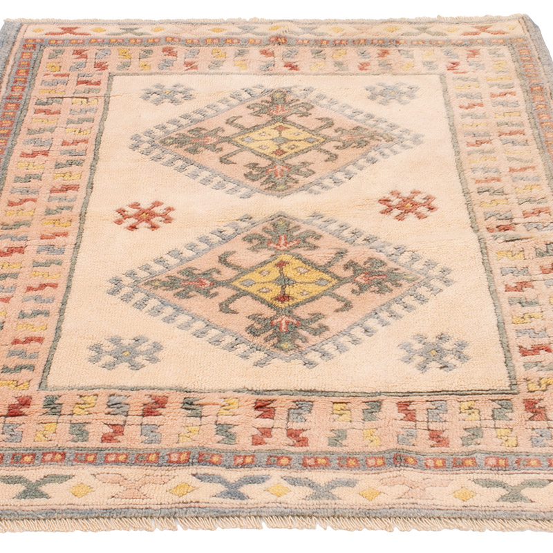 El Dokuma Vintage Hali - 89 cm x 104 cm - K0092079