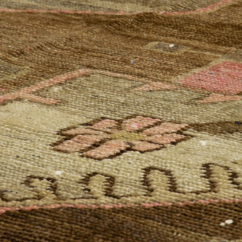 Alfombra Vintage Turca Anudada a Mano - 235 cm x 387 cm - K0092083