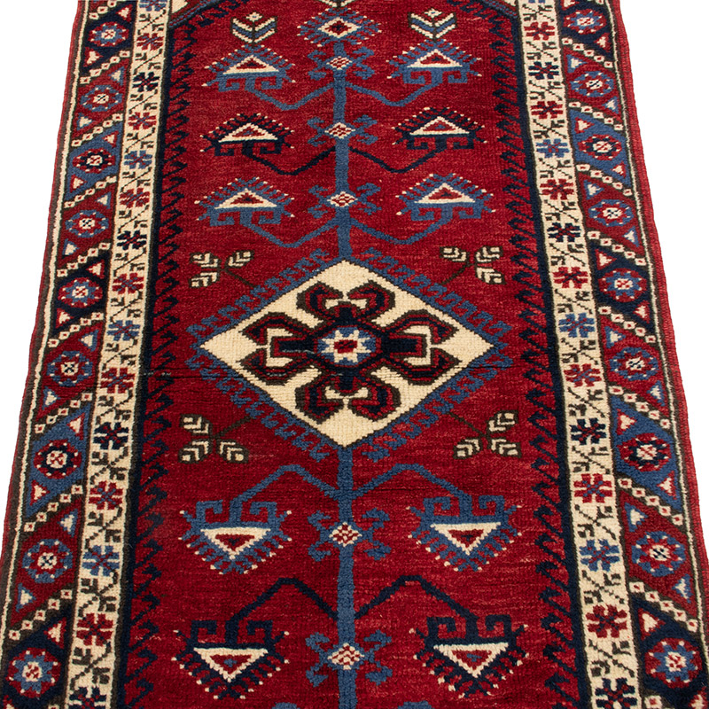 Vintage Anadolu Yolluk - 76 cm x 176 cm - K0092088
