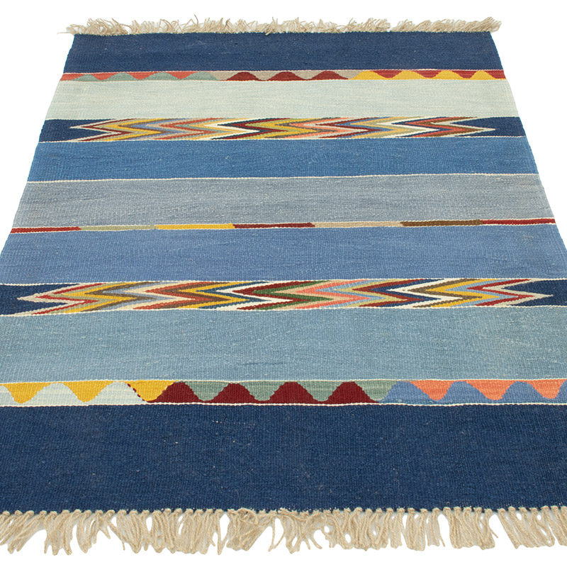 New Handwoven Turkish Kilim Rug - 3' 1" x 4' 4" (37" x 52") - K0092103